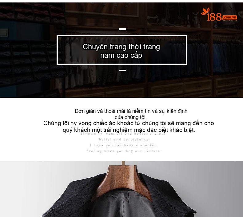 Áo Khoác Dạ Nam Trung Niên Dáng Dài Vừa Vặn Cổ Bẻ Lịch Lãm Chất Liệu Lông Cừu Màu Đen, Xám chi tiết 4