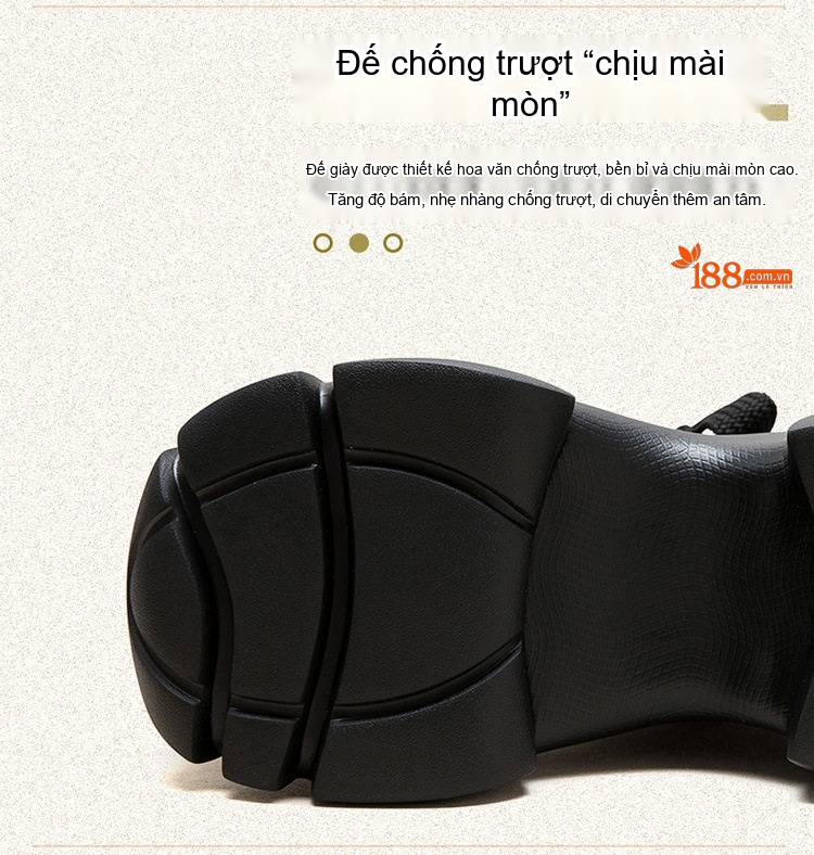 Boot Nữ Da Bò Cổ Cao Thắt Dây Phong Cách Âu Mỹ Chiều Cao Đế Khoảng 6cm Màu Đen, Nâu chi tiết 5