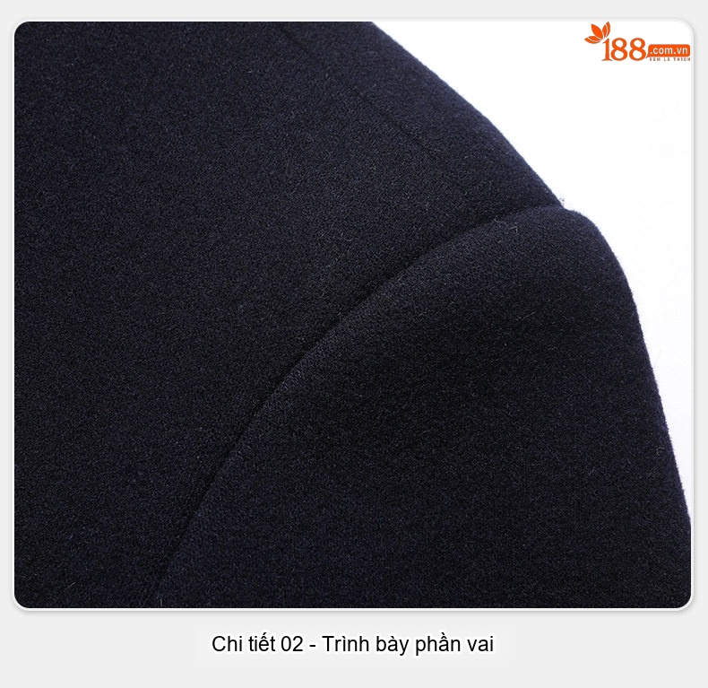 Áo Khoác Nam Cổ Trụ Lót Lông Cừu Mùa Thu Đông Màu Đen, Xanh Navy, Xám chi tiết 23
