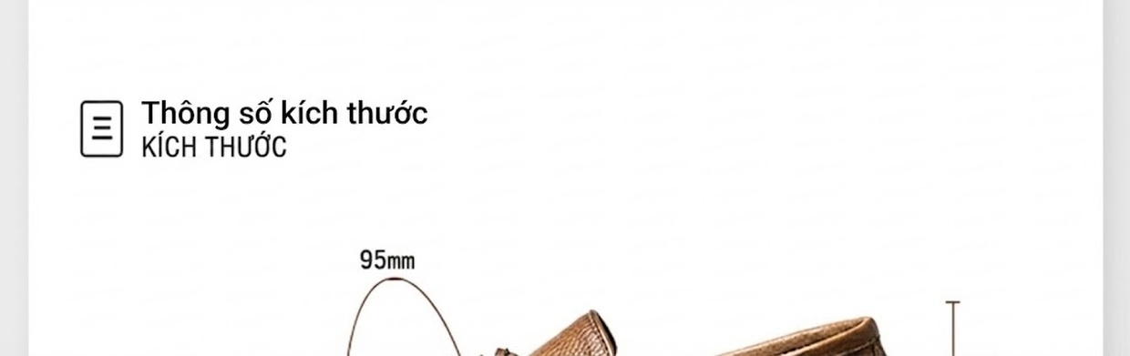 Giày Lười Nam Da Bò Mềm Mại Phong Cách Anh Quốc Chiều Cao Đế Khoảng 2cm Màu Nâu, Đen chi tiết 5