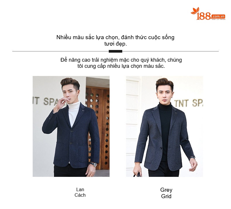 Áo Vest Nam Hai Mặt Dệt Kim Kẻ Ôm Dáng Thu Đông chi tiết 23