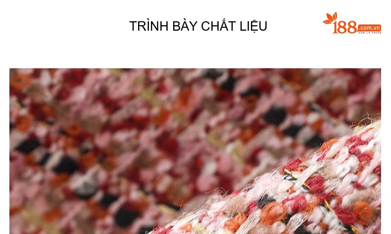Váy Tiểu Thư Cổ Tròn Dáng Ôm Chất Liệu Thô Hoa Màu Xanh Lam, Hồng, Đỏ, Trắng... chi tiết 9
