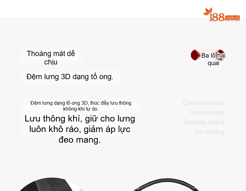 Balo Đựng Laptop Nam Da Thật Phong Cách Thời Trang Công Sở Màu Đen chi tiết 9