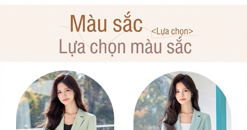 Bộ Vest Công Sở Nữ Tay Lỡ Quần Dài Phong Cách Hàn Quốc Màu Xanh, Hồng, Kaki chi tiết 6
