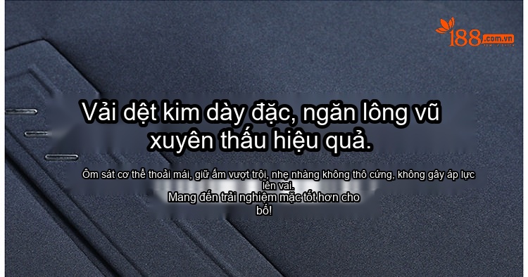 Áo Khoác Phao Nam Lông Ngỗng 90 Kiểu Dáng 5 in 1 Tháo Rời Mũ Màu Đen, Xanh Navy chi tiết 8