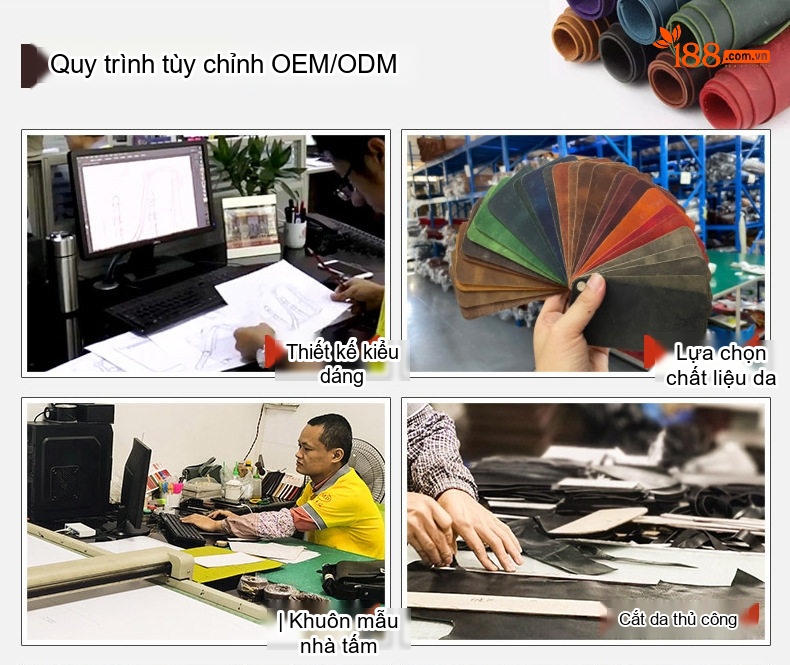 Túi Đựng Laptop Nam Da Thật Vintage Đa Năng Công Sở Có Quai Xách Tay Đeo Vai Màu Nâu chi tiết 11