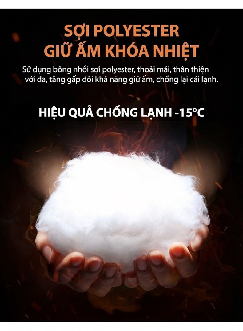 Áo Khoác Cotton Nam Lông Cừu Non Hai Lớp Dày Dặn Có Mũ Trùm Đầu Màu Trắng, Xanh Dương, Xanh Lá, Hồng... chi tiết 7