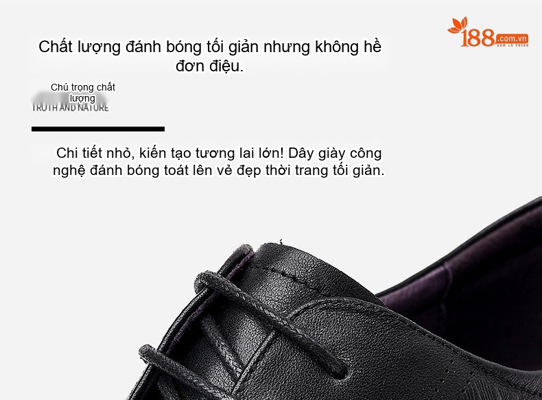 Giày Lười Nam Da Bò Đế Mềm Thoải Mái Chiều Cao Đế Khoảng 3cm Màu Đen chi tiết 10