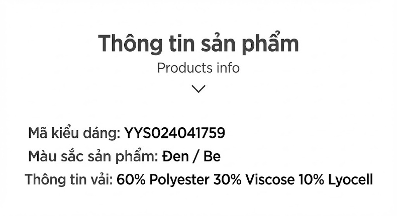 Áo Dệt Kim Nữ Cổ Tròn Tay Ngắn Phong Cách Trung Hoa Mới 2024 Màu Đen chi tiết 4
