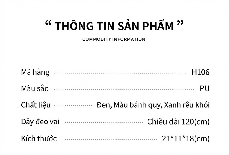 Túi Xách Nữ Da Bóng Đeo Vai/Đeo Chéo Dáng Bucket Lớn Màu Nâu, Đen chi tiết 2