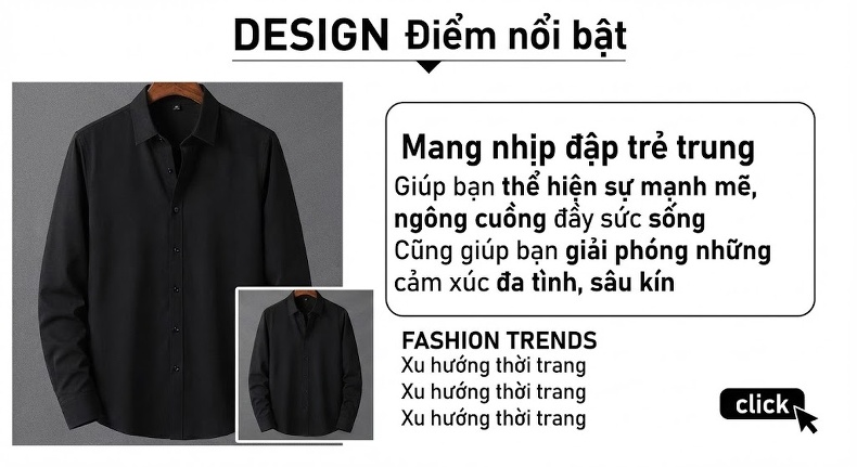 Áo Thun Dài Tay Nam Cổ Tròn Phong Cách Hàn Quốc Form Rộng Màu Xám, Đen, Xanh Navy chi tiết 2