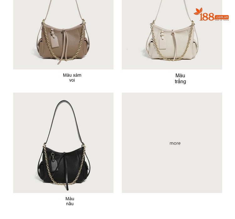 Túi Tote Đeo Vai Nữ Da Mờ Sức Chứa Lớn Phong Cách Thời Trang Màu Đen, Nâu chi tiết 3