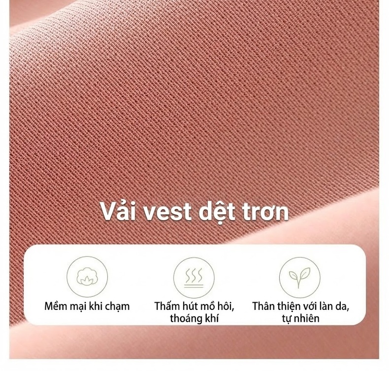 Váy Đầm Công Sở Pháp Dáng Ôm Chiết Eo Thanh Lịch Màu Hồng chi tiết 10