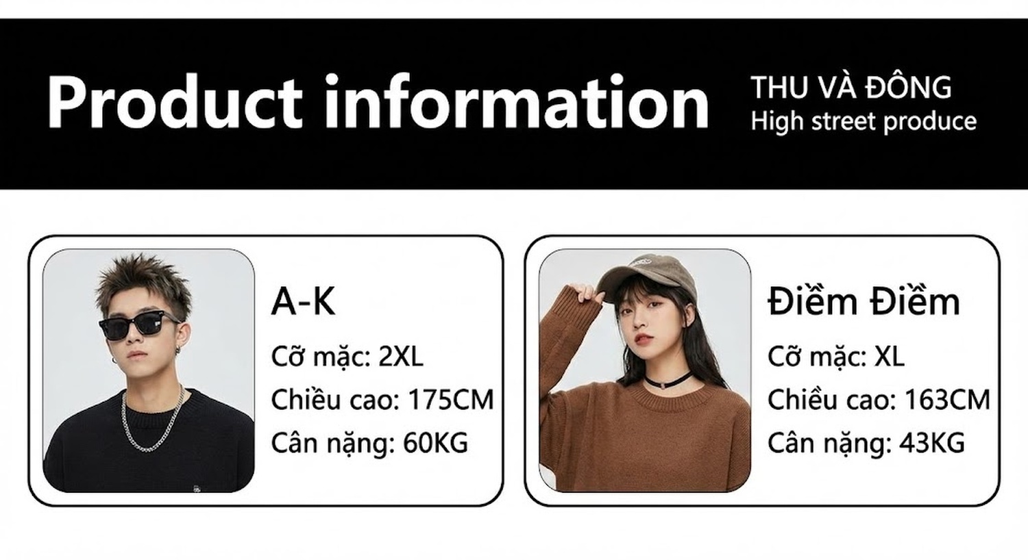 Áo Sweater Dệt Kim Cổ Tròn Tay Dài Họa Tiết Ngôi Sao Màu Nâu, Đen chi tiết 5