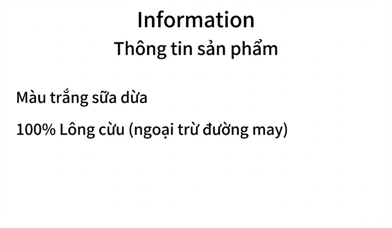 Áo Khoác Gile Nữ Khuy Cài Cổ Điển Vải Lông Cừu Hai Mặt Ngắn Màu Đỏ chi tiết 6