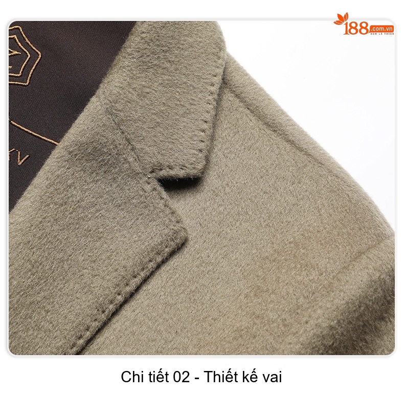 Áo Vest Nam 100% Lông Cừu Thu Đông Dáng Ôm Màu Nâu, Xám, Xanh Navy, Đen chi tiết 35