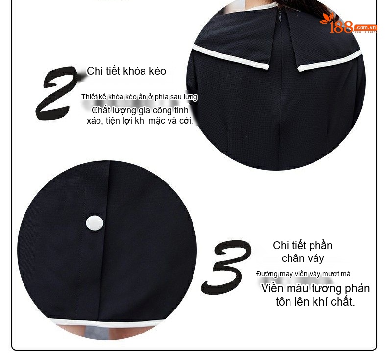 Boot Nữ Da Bò Đầu Tròn Khóa Kéo Bên Hông Chiều Cao Đế Khoảng 5cm Màu Đen, Nâu chi tiết 6