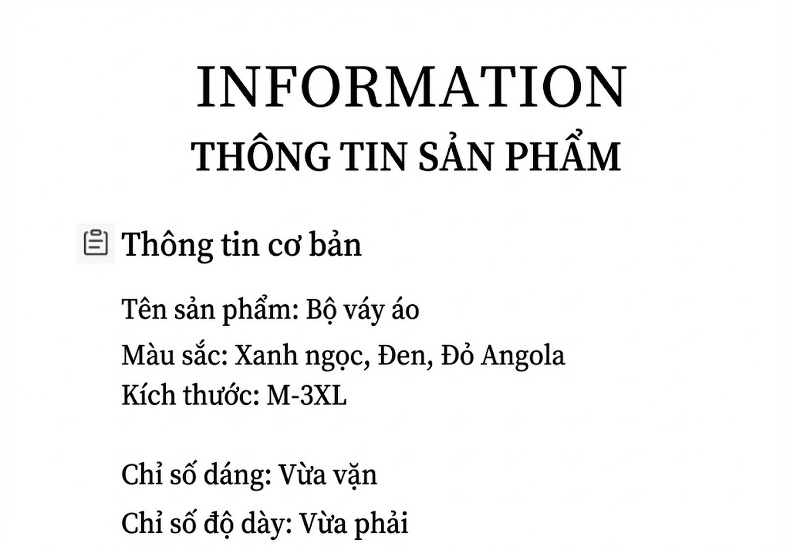 Set Bộ Áo Blazer và Chân Váy Midi Thanh Lịch, Quý Phái Màu Đỏ Rượu, Xanh Olive, Đen chi tiết 12