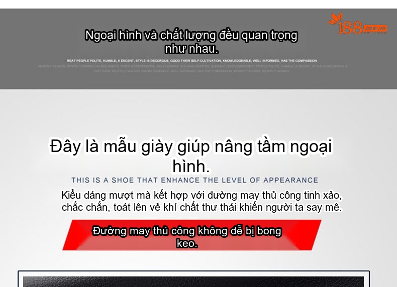 Giày Boot Nam Cao Cổ Lót Lông Cừu Giữ Ấm Chiều Cao Đế Khoảng 4cm Màu Đen chi tiết 14