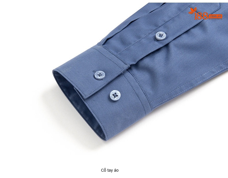Áo Sơ Mi Nam Dài Tay Chống Thấm Nước Chống Dầu Chống Bám Bẩn Không Cần Ủi Màu Trắng chi tiết 14