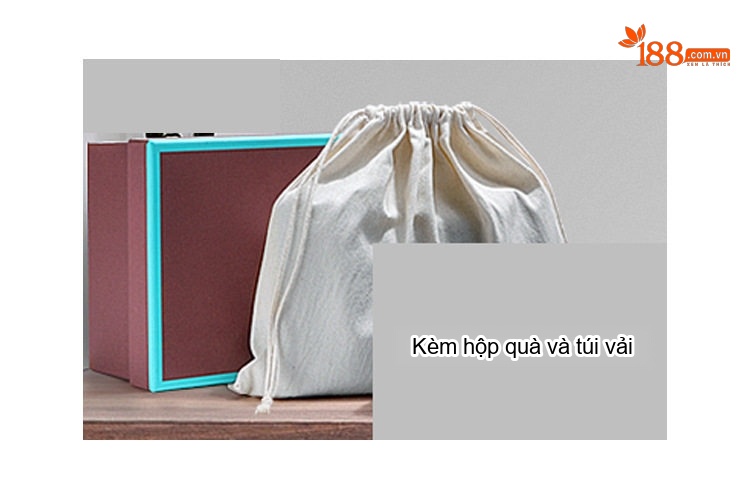 Túi Hộp Đựng Cơm Da Bò LP19, Túi Xách Tay, Túi Đeo Chéo Mini Đựng Điện Thoại Màu Trắng, Đen, Nâu chi tiết 1
