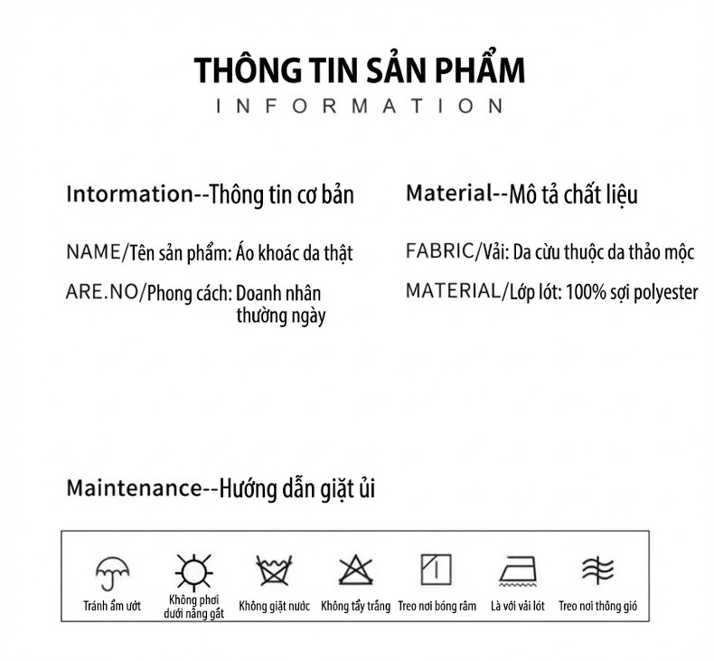 Áo Khoác Da Thật Nam Siêu Mỏng Da Cừu Thuần Áo Khoác Ngắn Cổ Đứng Phong Cách Biker Màu Đen chi tiết 3