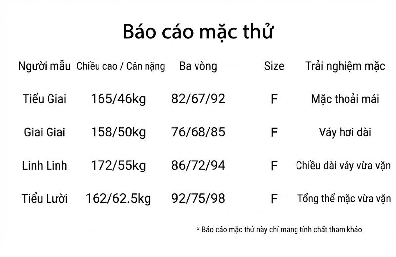 Váy liền thân Nữ Không Tay Dáng Rộng Màu Trắng Kem, Hồng, Xám chi tiết 9