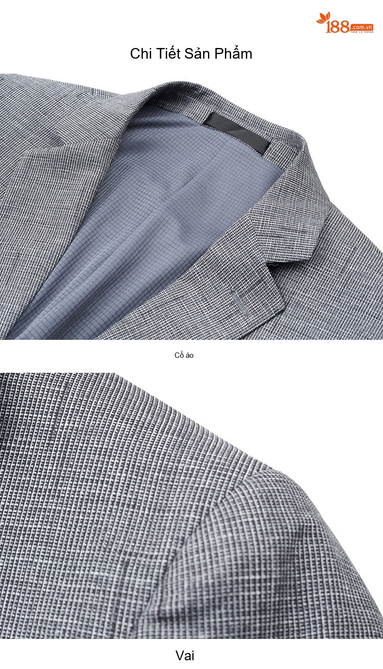 Áo Vest Nam Mỏng Dáng Ôm Phong Cách Hàn Quốc Màu Xám chi tiết 18