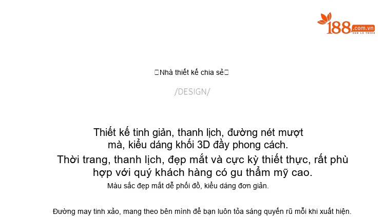 Túi Xách Tay Nữ Da Thật Đeo Chéo Đeo Vai Cao Cấp Màu Trắng Kem chi tiết 2
