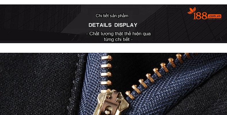 Quần Jean Dài Nam Ống Đứng Lưng Cao Co Giãn Thoải Mái Màu Xanh Đen chi tiết 52