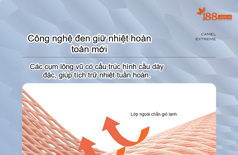 Áo Khoác Phao Nam Dáng Ôm Dệt Kim Cổ Bẻ Chống Gió Màu Nâu, Đen chi tiết 4