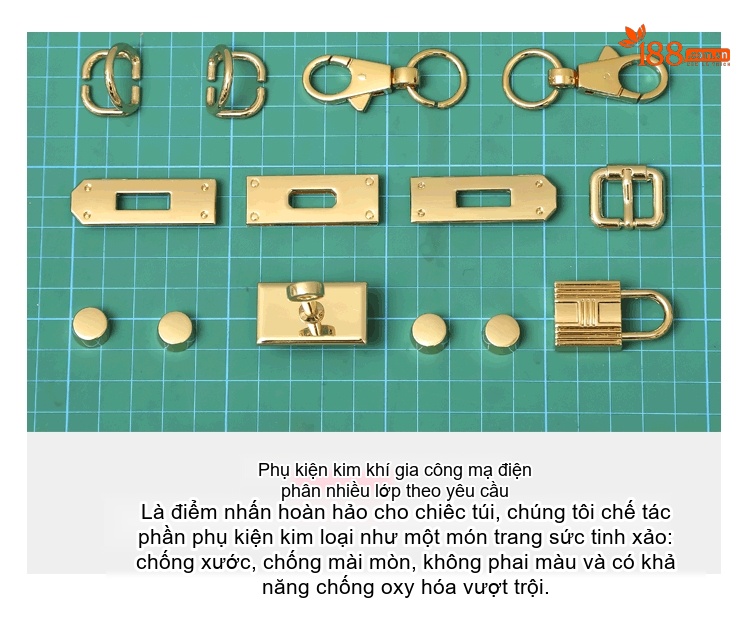 Túi Xách Nữ Mini Da Bò Platinum 2025 Đeo Vai, Đeo Chéo, Xách Tay Màu Đen, Xanh Mint, Hồng, Trắng... chi tiết 9