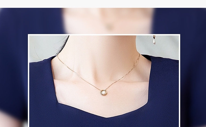 Bộ Set Áo Peplum Quần Ống Rộng Công Sở Thanh Lịch Màu Đen, Xanh Navy chi tiết 6