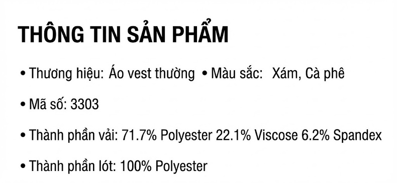 Áo Vest Blazer Nam Họa Tiết Chân Chim Co Giãn Chống Nhăn Dáng Ôm Vừa Vặn Màu Xám chi tiết 16
