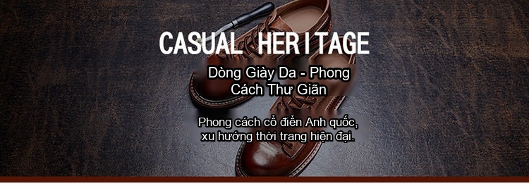 Giày Tây Buộc Dây Nam Da Bò Chiều Cao Đế Khoảng 3cm Màu Nâu chi tiết 1