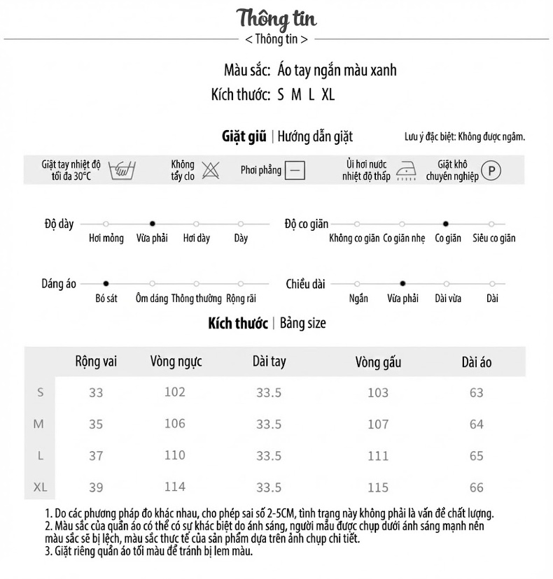 Áo Sơ Mi Nữ Tay Ngắn Polo Cổ Sọc Xanh Thanh Lịch chi tiết 1