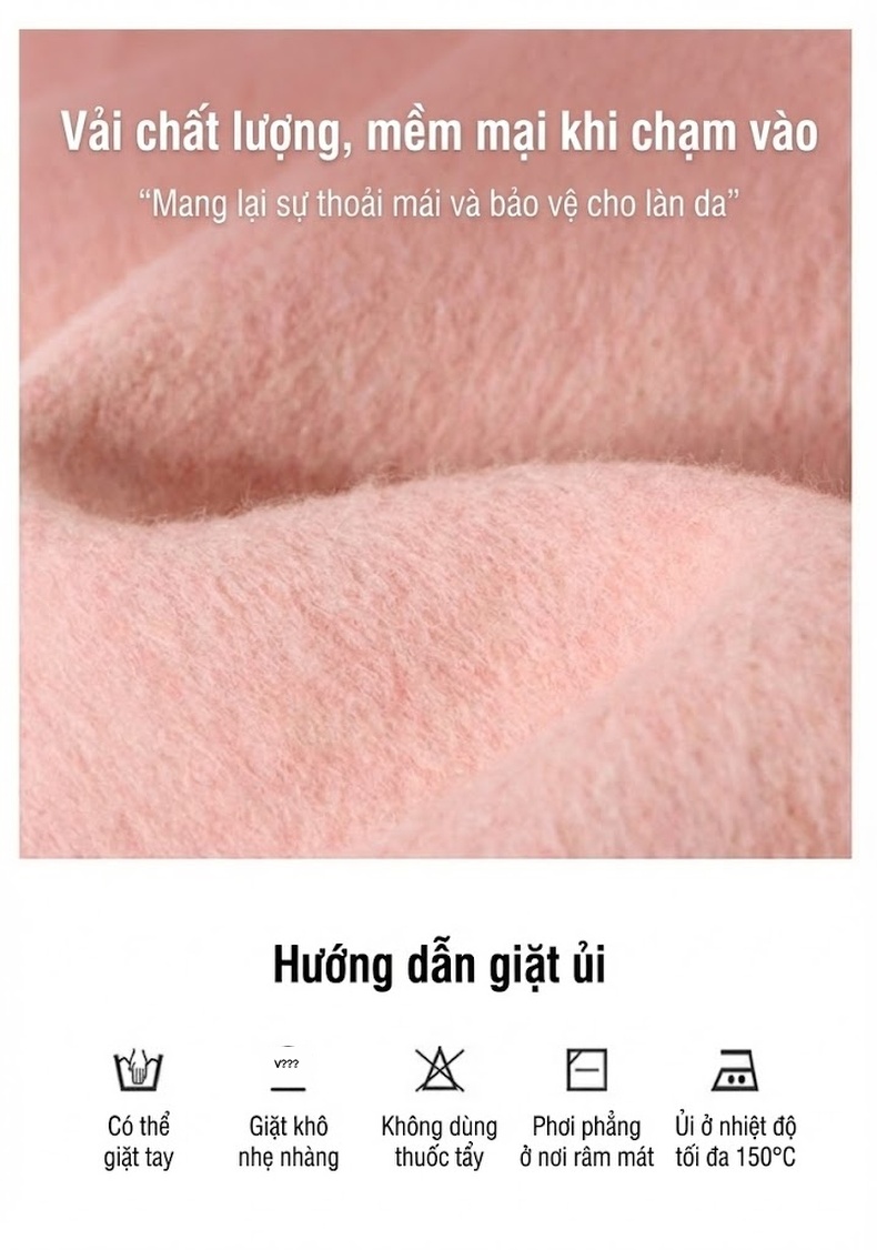Áo Khoác Tiểu Thư Ngắn Tay Lỡ Màu Hồng, Xám, Vàng Be chi tiết 13