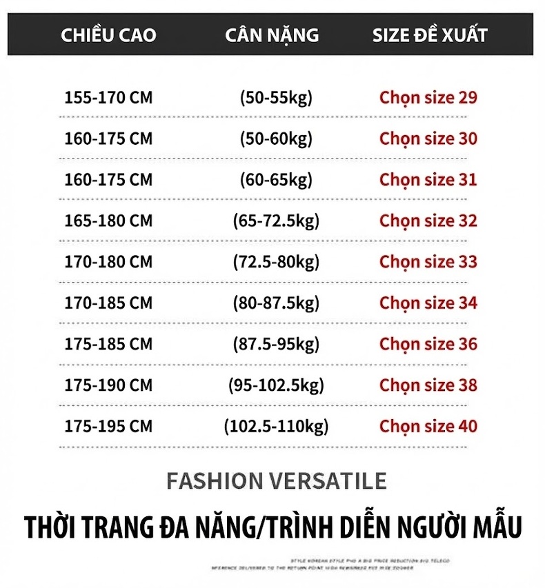 Quần Jean Nam Ống Đứng Dáng Rộng Thoải Mái Màu Xanh Đậm, Xanh Nhạt, Đen chi tiết 15