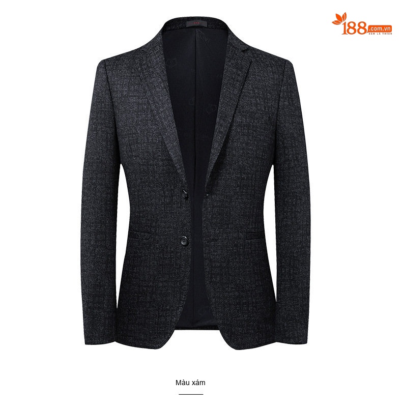 Áo Vest Nam Hàn Quốc Co Giãn Nhẹ Dáng Ôm Vừa Vặn Màu Xanh Than, Xám chi tiết 37