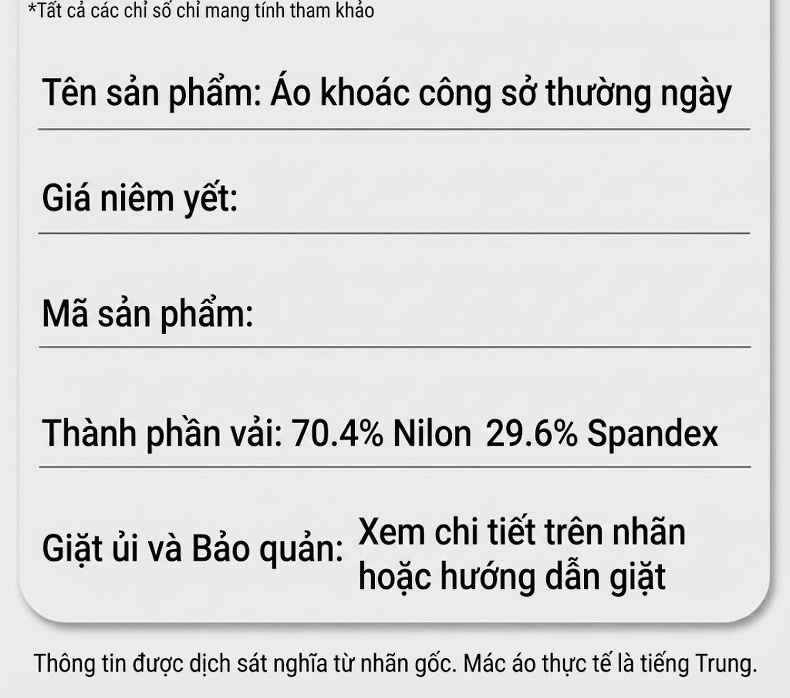 Áo Vest Nam Họa Tiết Waffle Trơn Màu Phong Cách Doanh Nhân Màu Xanh, Nâu, Đen, Xám chi tiết 7