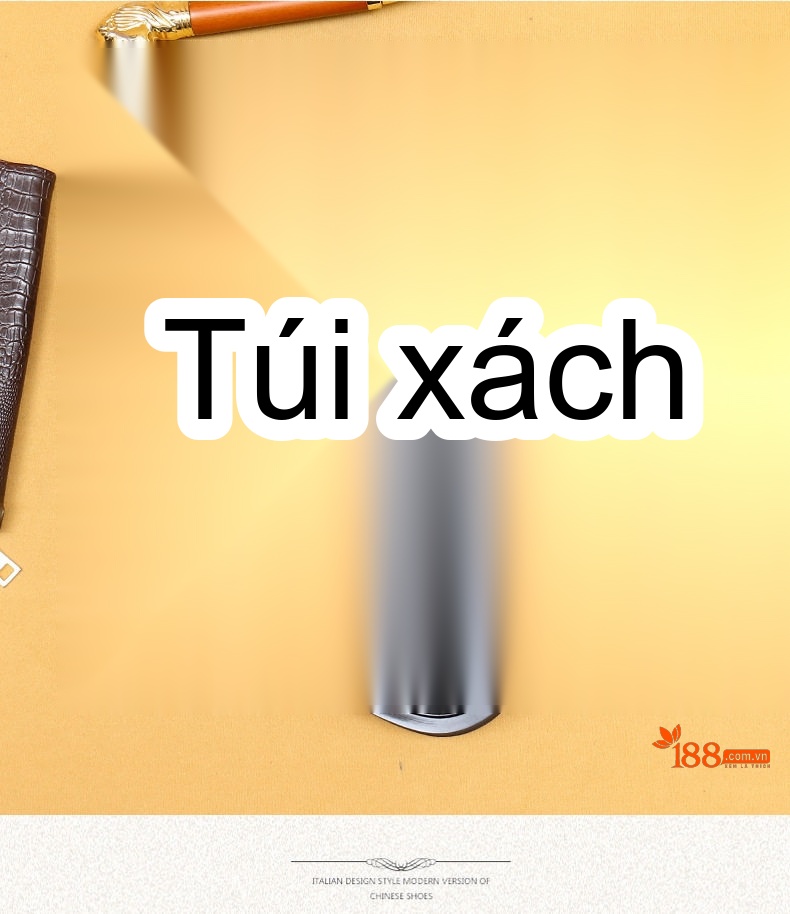 Giày Tây Buộc Dây Nam Da Thật Chiều Cao Đế Khoảng 3cm Màu Đen, Nâu chi tiết 5