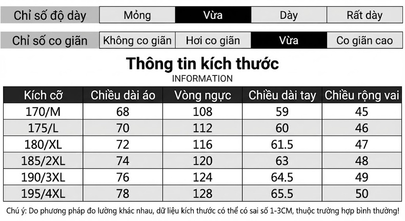 Áo Khoác Bông Nam Trung Niên Dáng Dài Vừa Cổ Bẻ Giữ Ấm Cotton Màu Xám, Đen chi tiết 11
