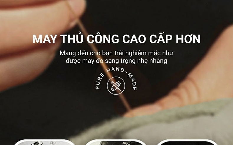 Áo Khoác Dạ Nam Dáng Dài Lót Lông Vũ Cổ chữ Vest Dày Dặn Màu Xám chi tiết 5