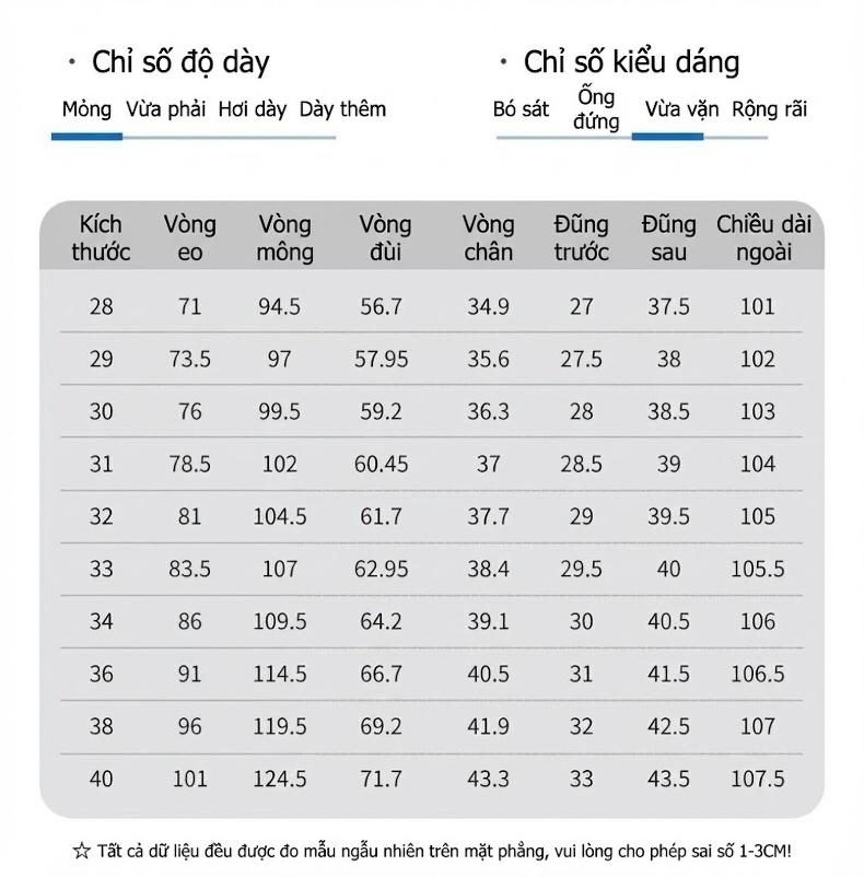 Quần Jean Nam Ống Đứng Mỏng Co Giãn Thoải Mái Màu Xanh chi tiết 9