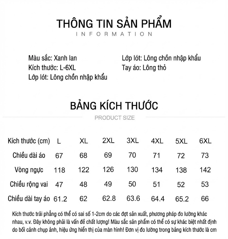 Áo Khoác Nam Lót Lông Chồn Toàn Thân Kiểu Parka Trung Niên Màu Xanh Navy chi tiết 6