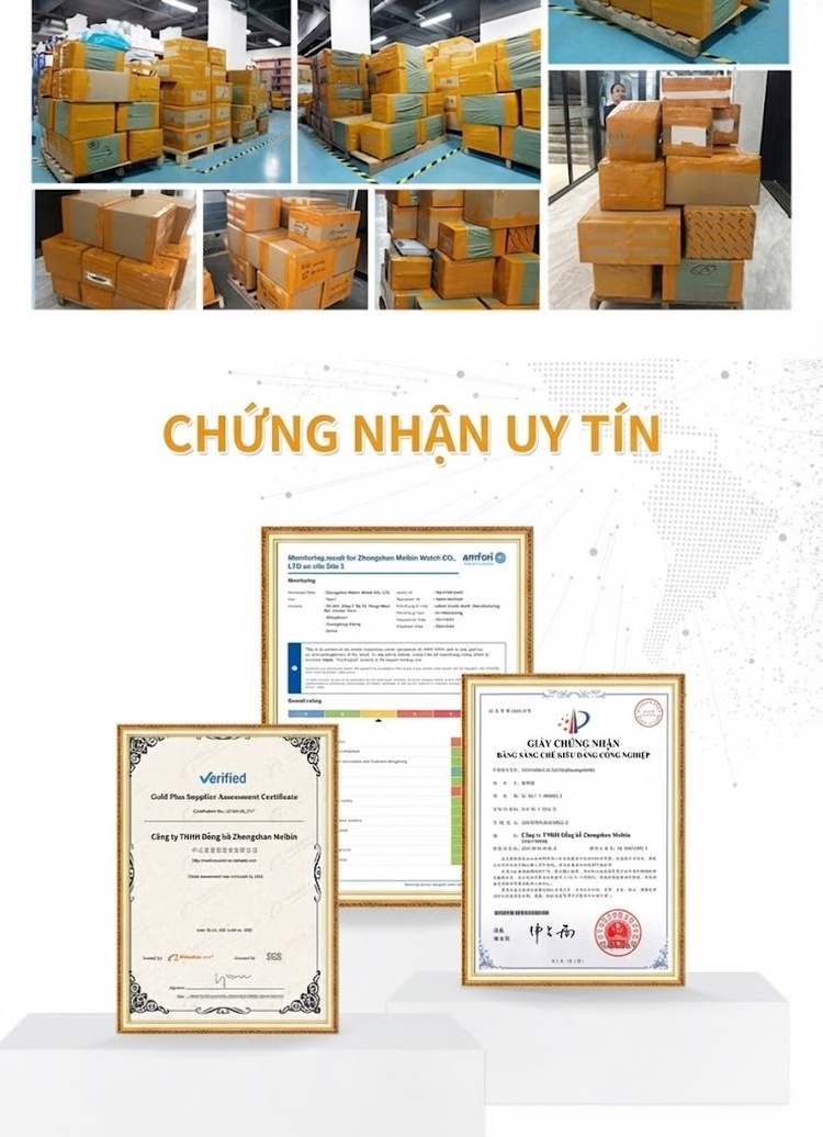 Đồng Hồ Nữ LabaoLi Mặt Đá Thạch Anh Dây Kim Loại Chống Nước Thời Trang Màu Xanh, Xanh Lá, Hồng... chi tiết 2