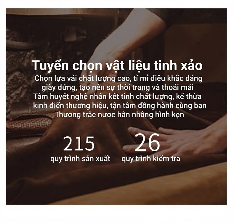 Giày Tây Buộc Dây Nam Da Bóng Chiều Cao Đế Khoảng 4cm Màu Đen, Nâu chi tiết 5