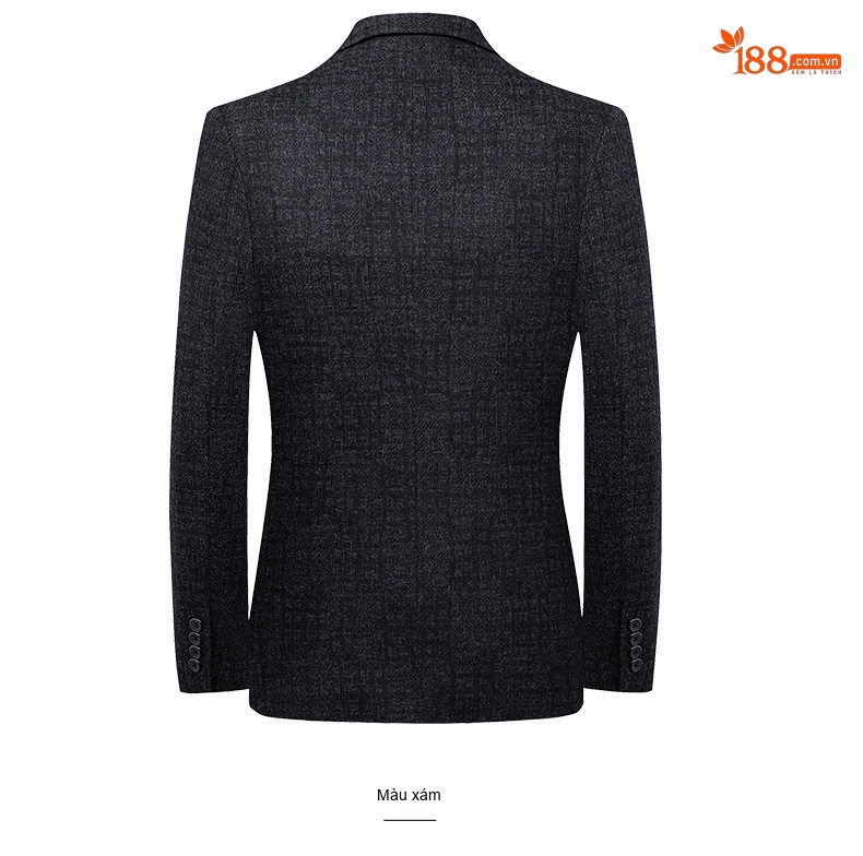 Áo Vest Nam Hàn Quốc Co Giãn Nhẹ Dáng Ôm Vừa Vặn Màu Xanh Than, Xám chi tiết 38