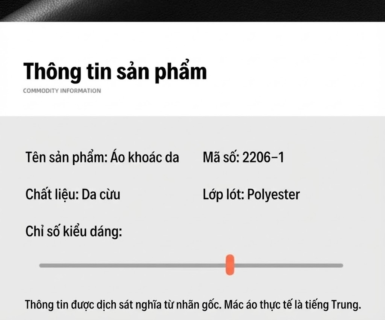 Áo Khoác Da Nam Da Cừu Thật Hàng Hiệu Haining Phong Cách Doanh Nhân Màu Đen chi tiết 4
