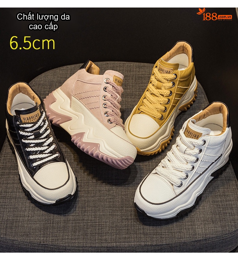 Giày Lười Nam Nỉ Phong Cách Anh Chiều Cao Đế Khoảng 2cm Màu Nâu, Đen, Vàng chi tiết 2